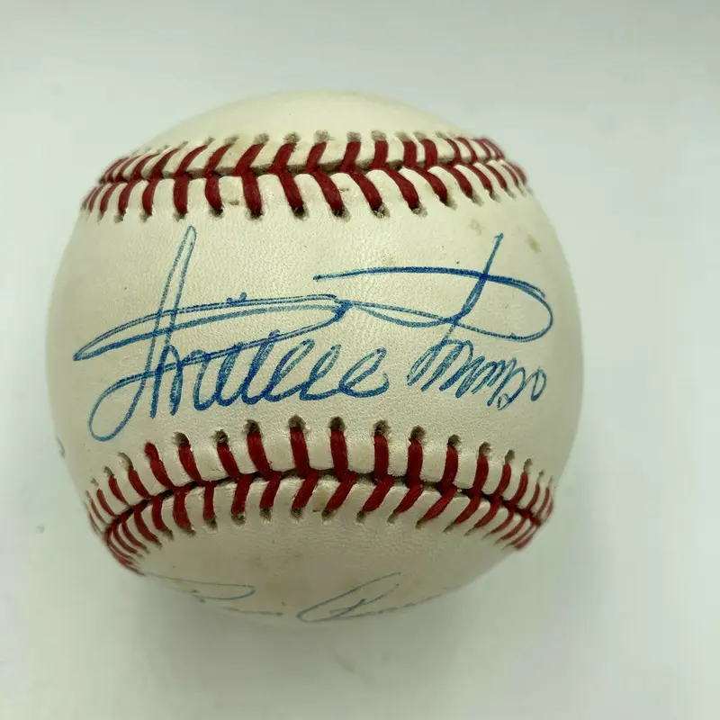 Minnie Minoso Multi Signed Autographed Major League Baseball With Beckett COA