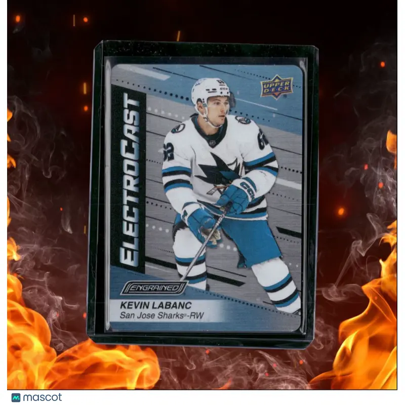 2023-24 Upper Deck Engrained Kevin Labanc Electrocast SP #EC-35