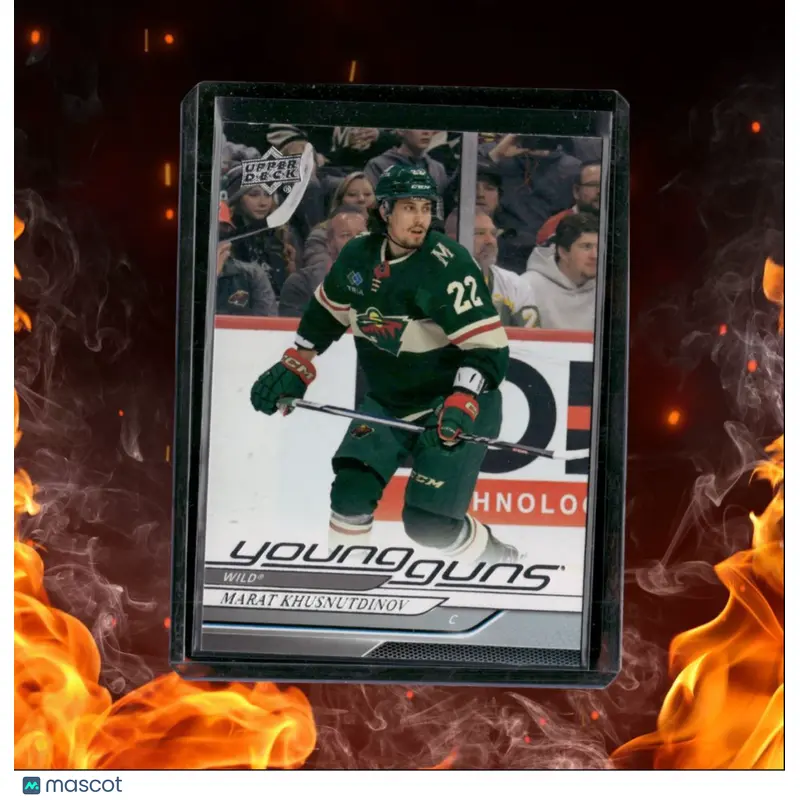 2024-25 Upper Deck Marat Khusnutdinov Young Guns Rookie #243