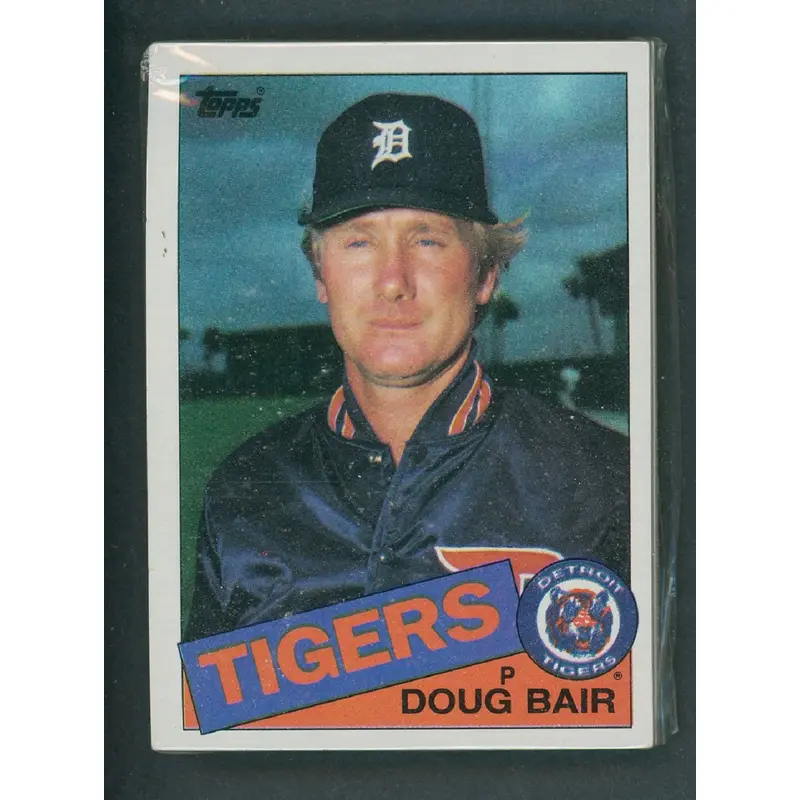 1985 Topps Baseball Unopened Grocery Cello Pack