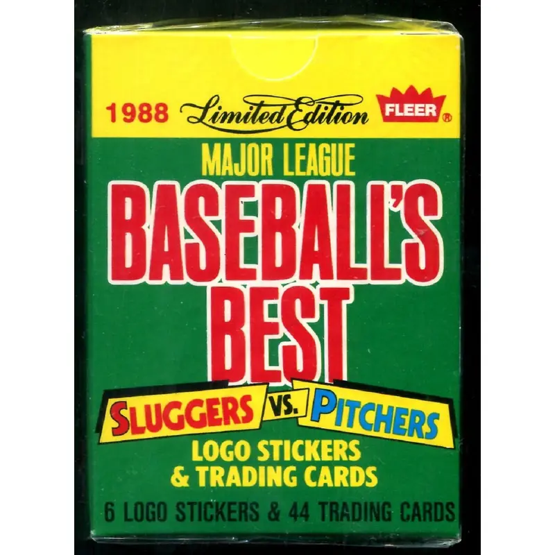 1988 Fleer Baseball's Best Sluggers vs. Pitchers Factory Set