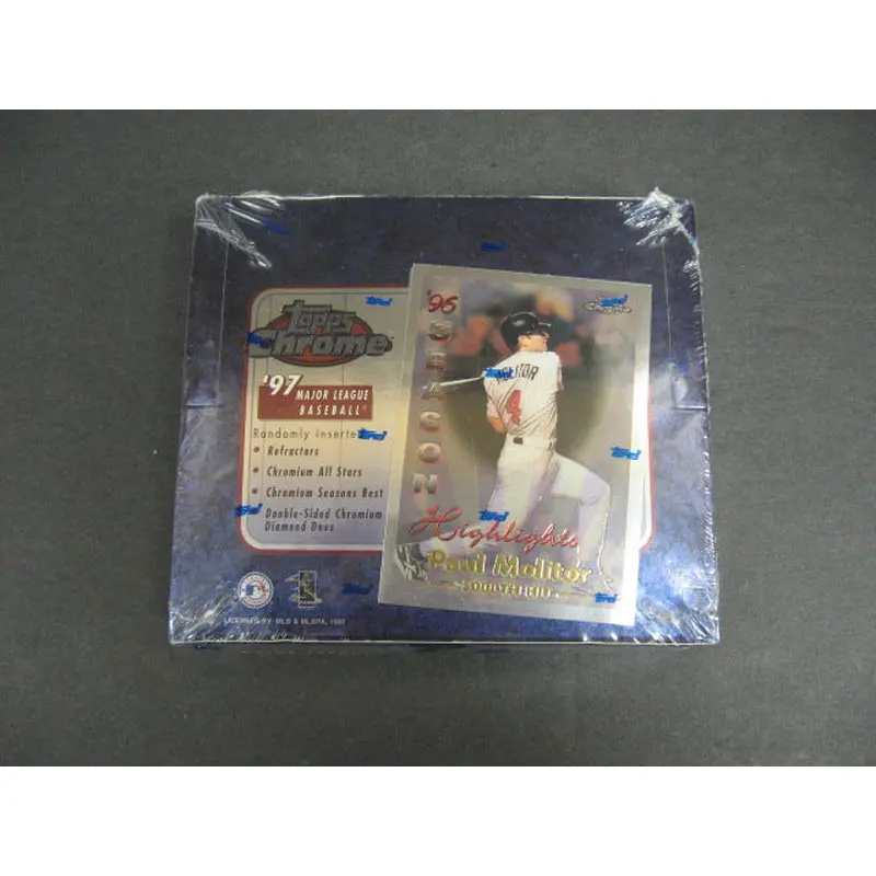 1997 Topps Chrome Baseball Box (Retail)