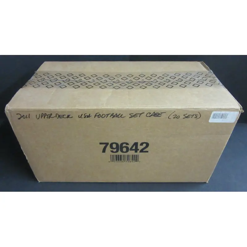 2011 Upper Deck USA Football Case (Hobby) (20 Box)