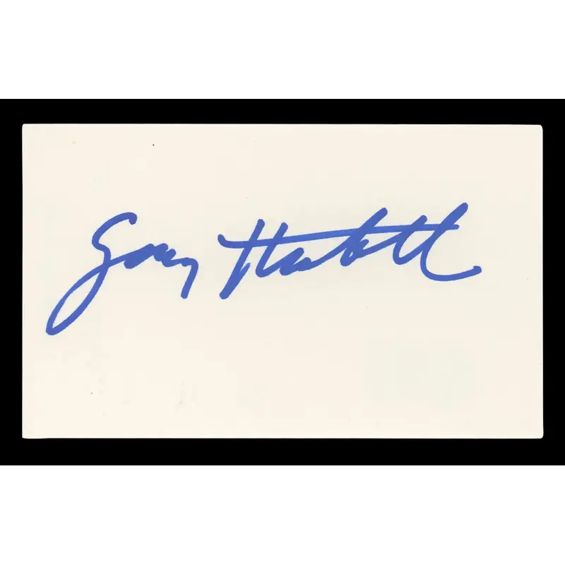 Garry Marshall The Princess Diaries Authentic Signed 3x5 Index Card BAS #BL96418