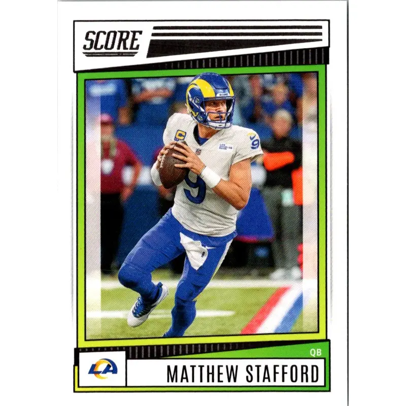 2022 Score Matthew Stafford #155