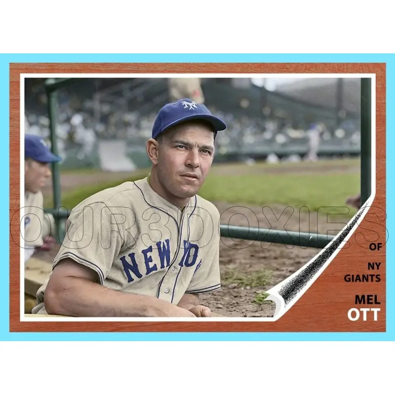 Mel Ott 1962 Topps Custom Card - 4299