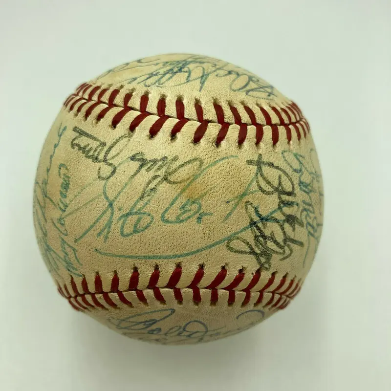 1979 Toronto Blue Jays Team Signed Vintage Official American League Baseball