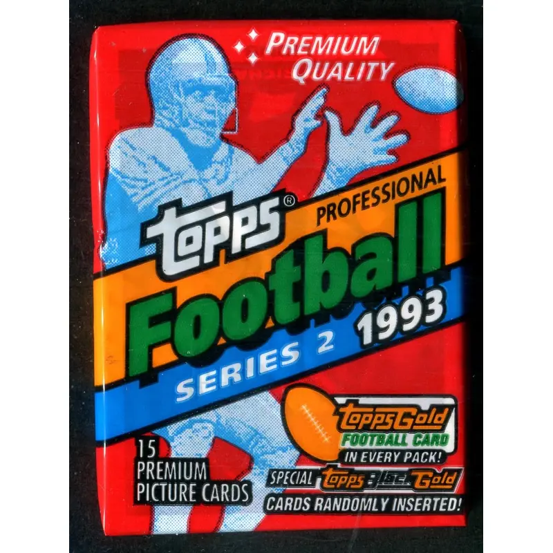 1993 Topps Football Unopened Series 2 Pack (15)