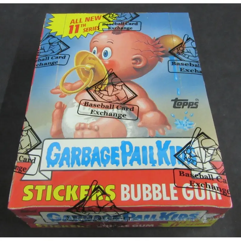 1987 Topps Garbage Pail Kids Series 11 Unopened Wax Box (w/ price) (FASC)