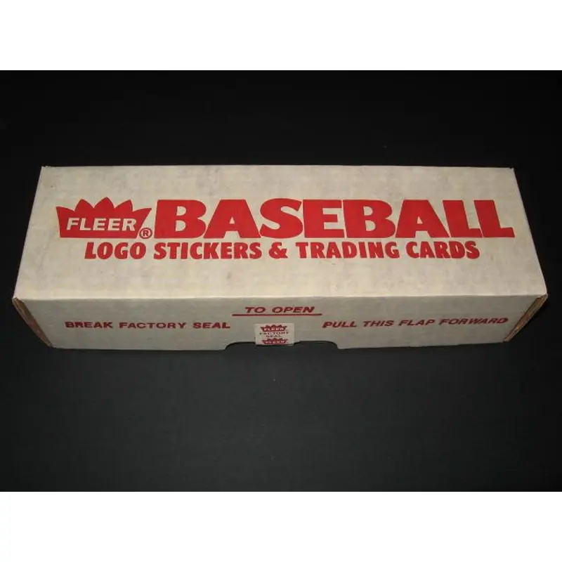 1989 Fleer Baseball Factory Set (Hobby) (Authenticate)