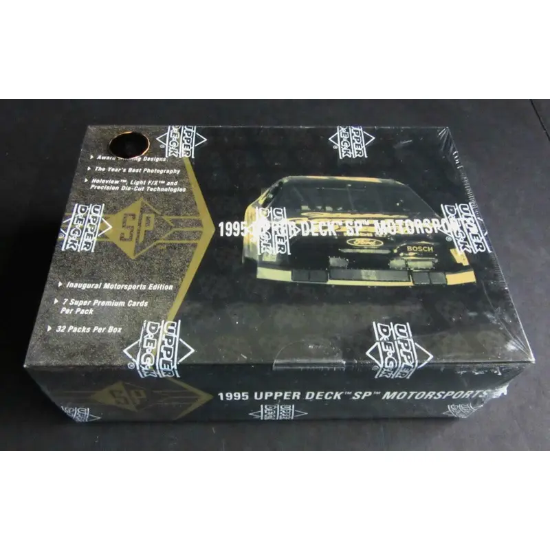 1995 Upper Deck SP Motorsports Racing Race Cards Box