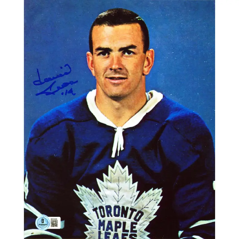 Maple Leafs Dave Keon Authentic Signed 8x10 Vertical Photo BAS #BR29385