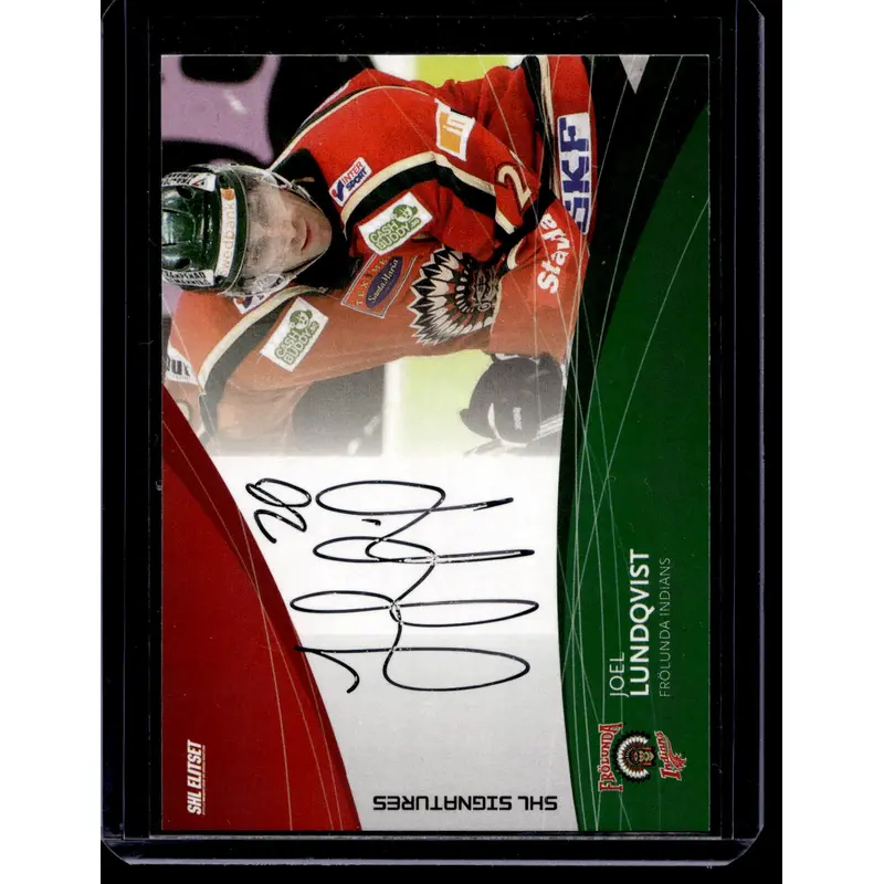 2011-12 SHL Signatures - Joel Lundqvist