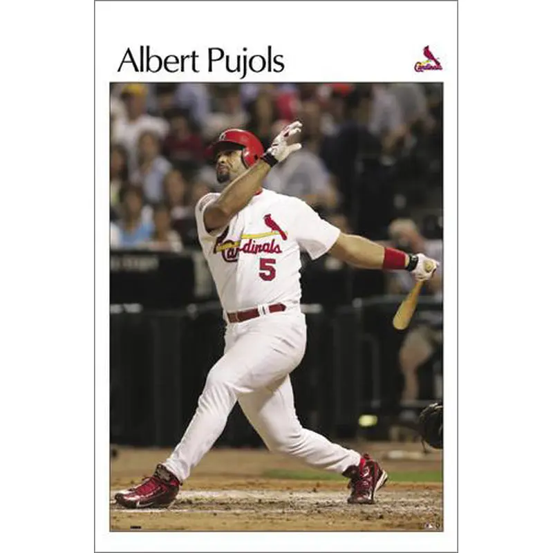 Albert Pujols "Cardinals Classic" St. Louis Cardinals SI Classic Poster - Costacos 2004