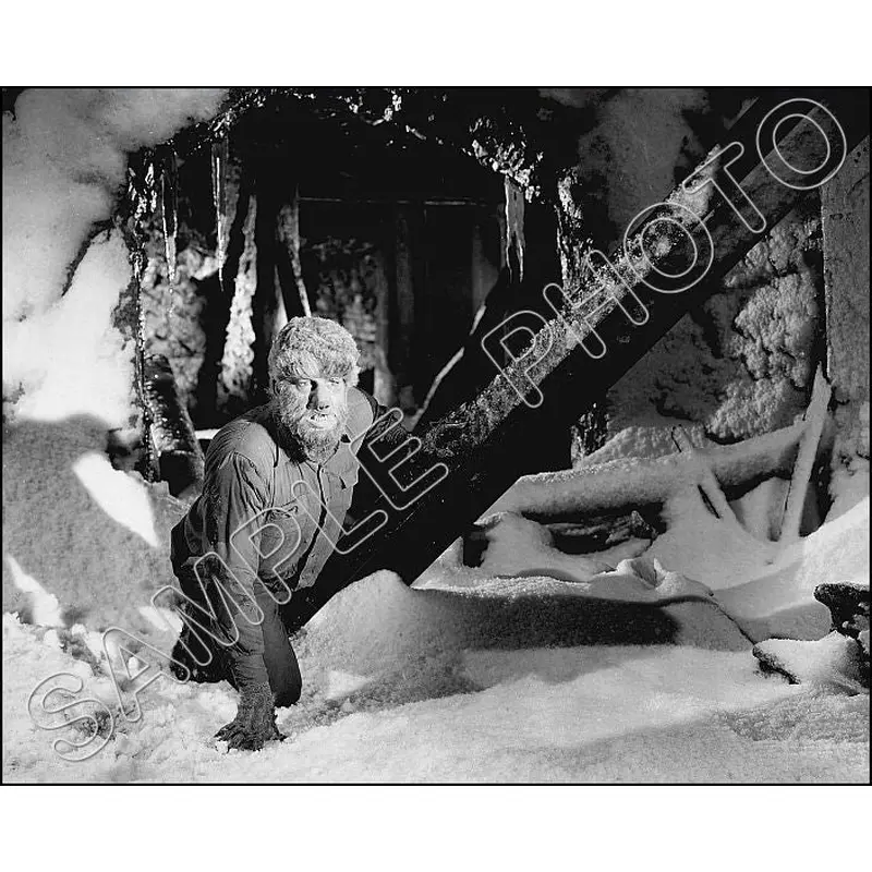 1943 Lon Chaney Jr 8X10 Photo - Frankenstein Meets The Wolf Man - 3165