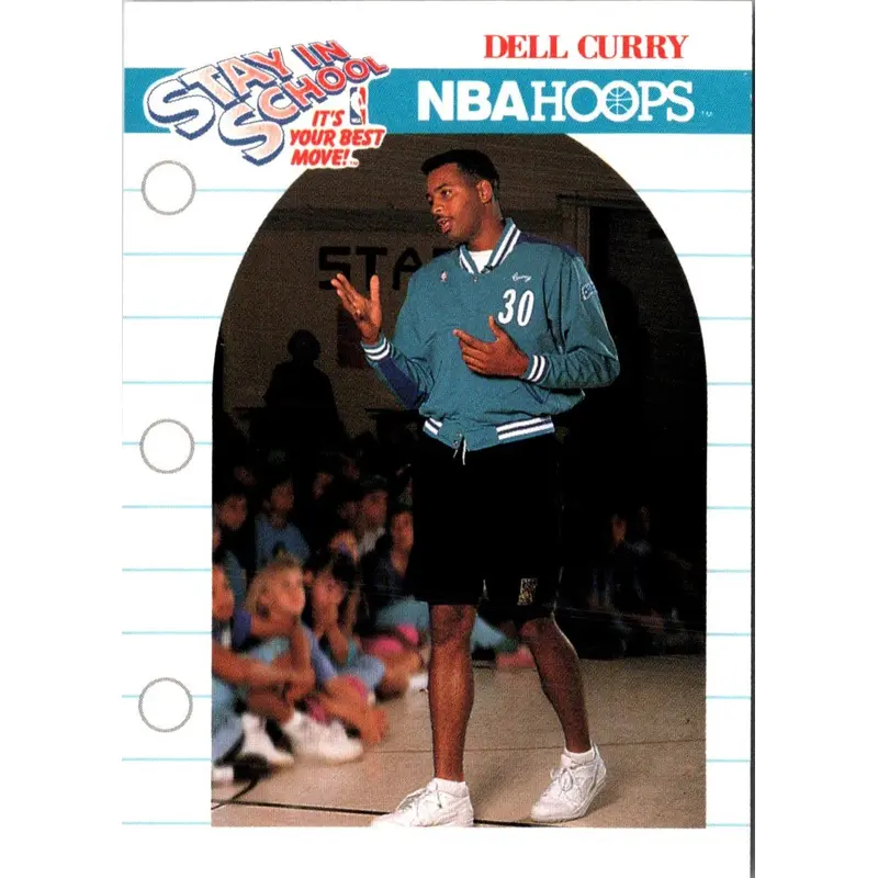 1990 Hoops Dell Curry #387