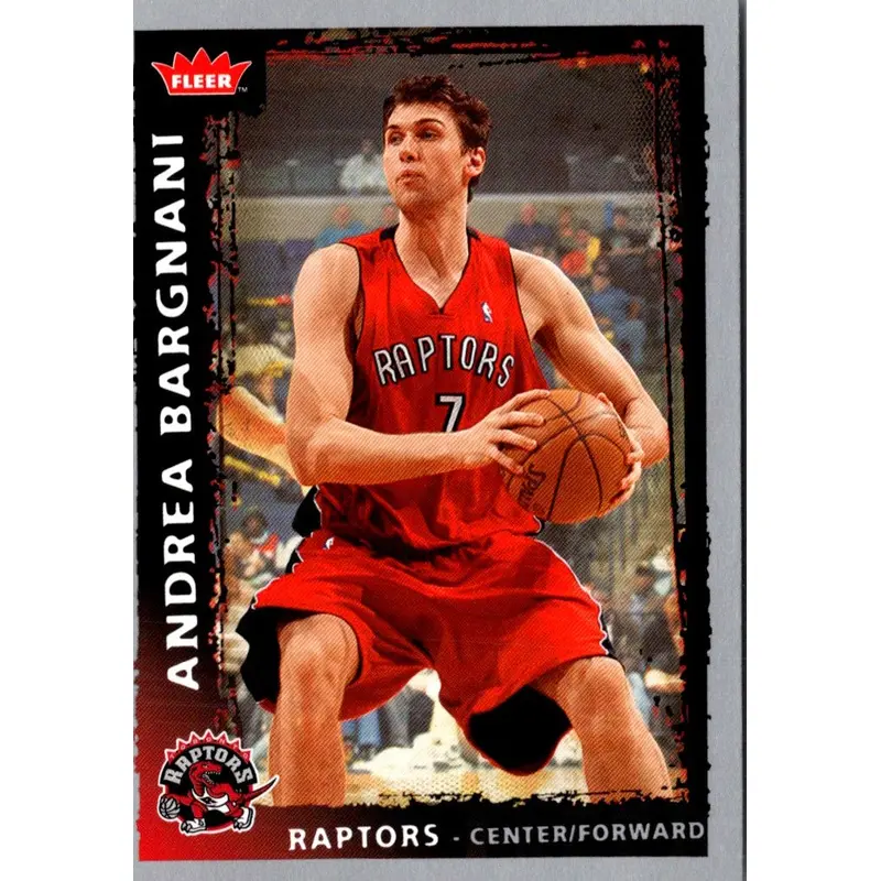 2008 Fleer Glossy Andrea Bargnani #36