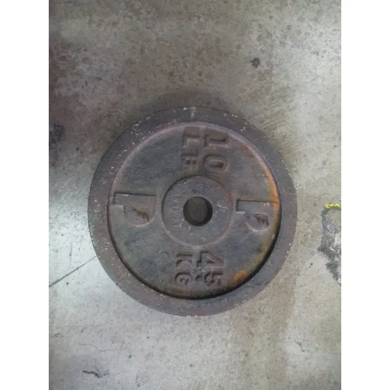 Used 10lb Cast Iron Standard Plate