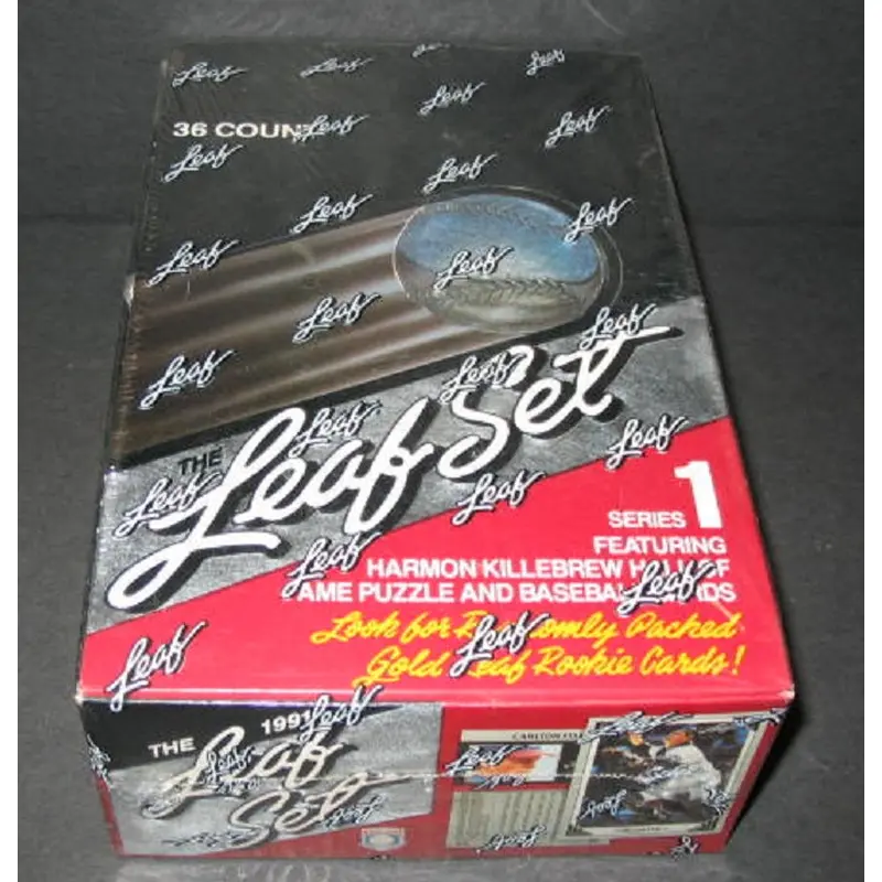 1991 Leaf Baseball Series 1 Box
