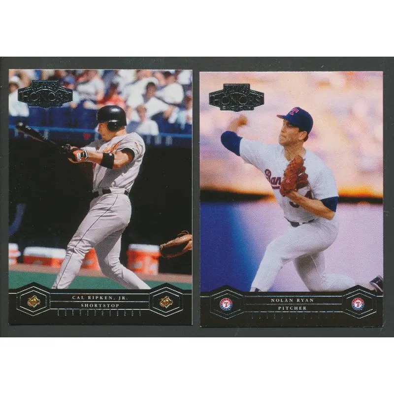 2004 Playoff Honors Baseball Complete Set (200) NM/MT MT