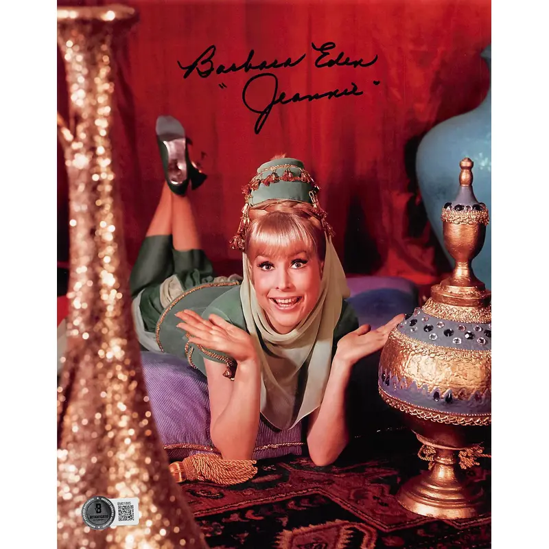 Barbara Eden I Dream of Jeannie "Jeannie" Signed 8x10 Photo BAS #BM01885