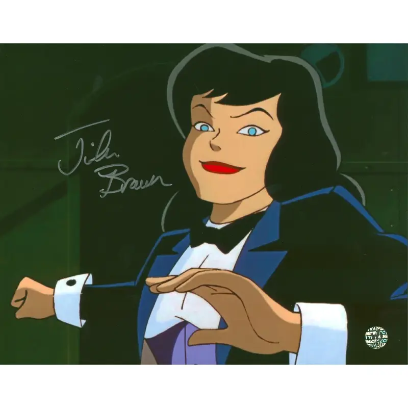 Julie Brown Batman The Animated Series Signed 8x10 Photo Wizard World #029558
