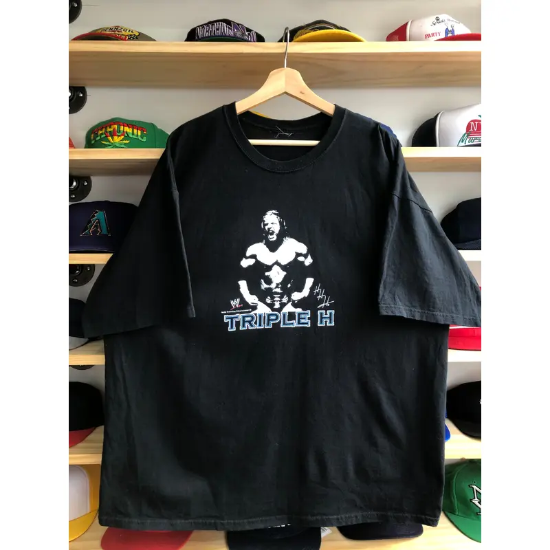 Vintage WWE Triple H Wrestling Tee Size 2XL