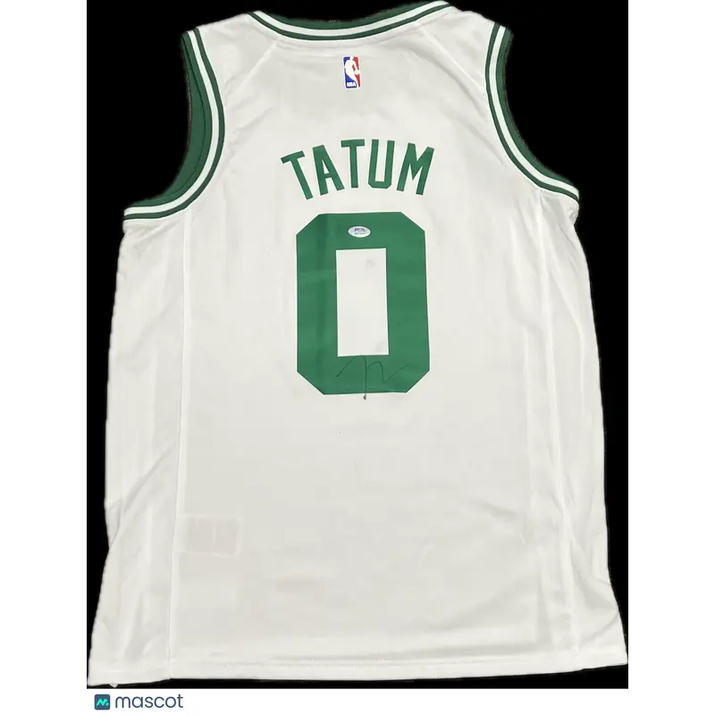 Jayson Tatum Signed Jersey PSA Boston Celtics Autographed