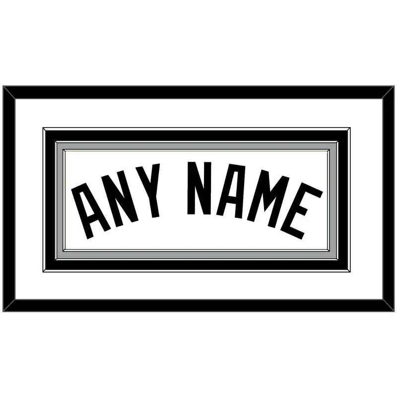 San Antonio Name - White Association - Triple Mat 1
