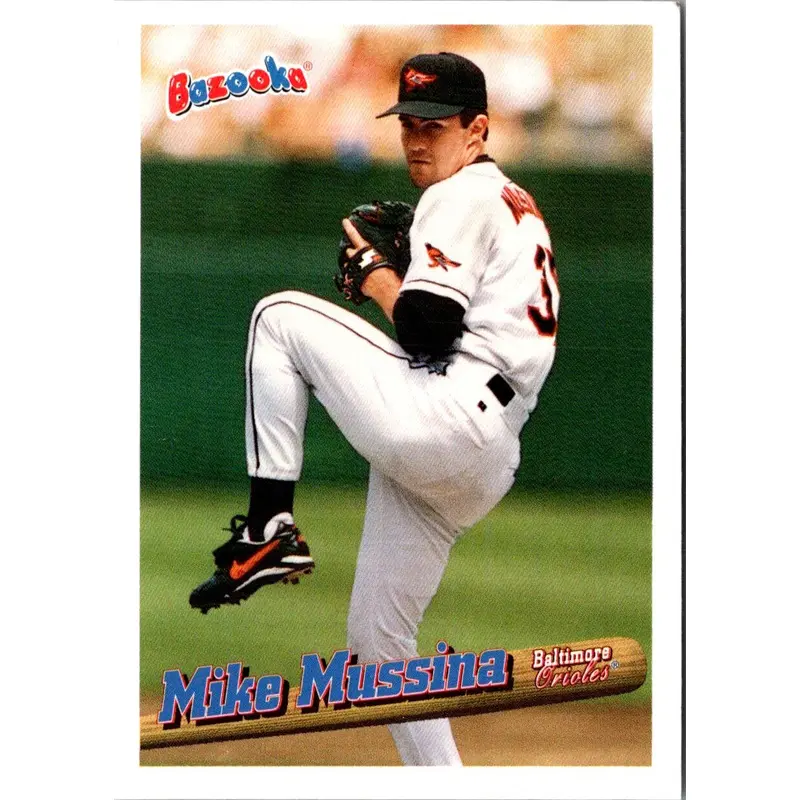 1996 Bazooka Mike Mussina #81