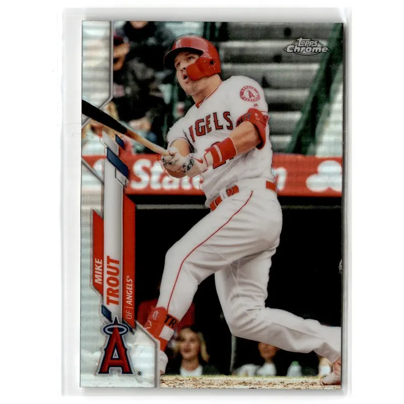 2020 Topps Chrome Mike Trout #1