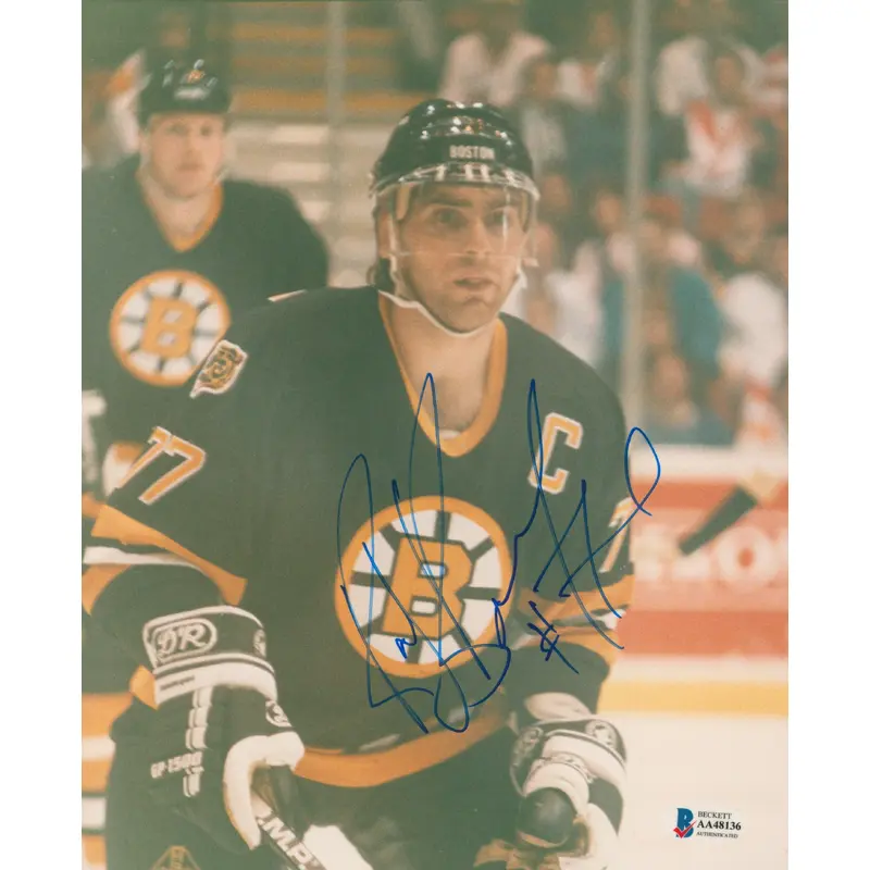 Bruins Ray Bourque Authentic Signed 8x10 Photo Autographed BAS #AA48136