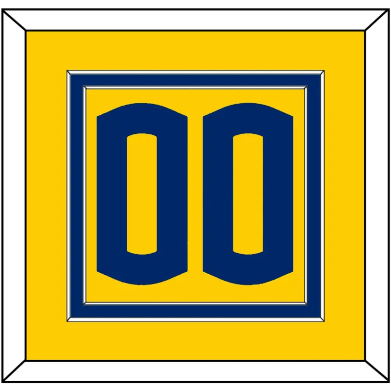 Sweden Mens Hockey Number - 2025 4 Nations Gold - Double Mat 2
