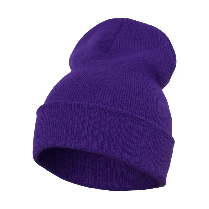 Yupoong Fold Up Beanie - Purple