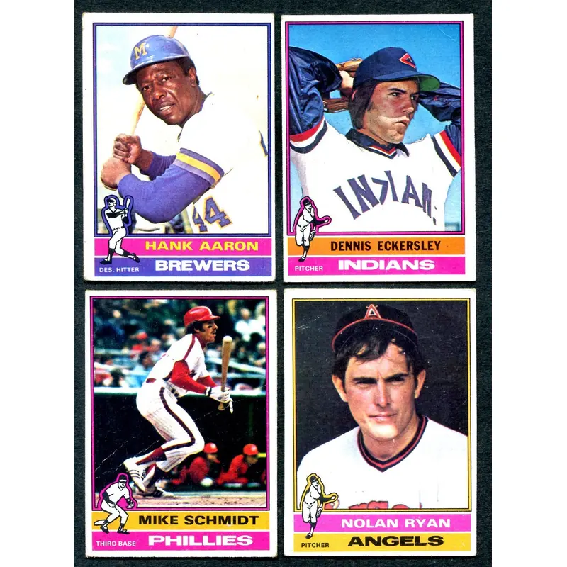 1976 Topps Baseball Complete Set PR VG (660) (24-514)
