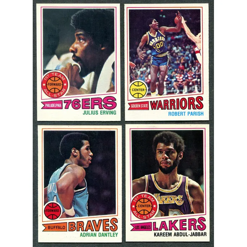 1977/78 Topps Basketball Complete Set EX/MT NM (132) (24-328)
