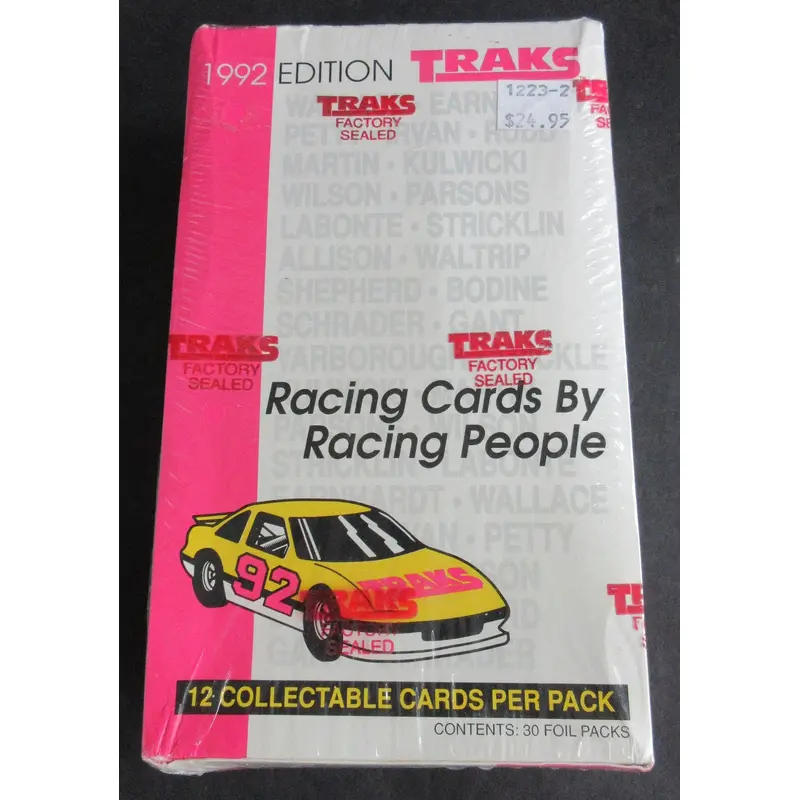 1992 Traks Racing Unopened Box (30/12)