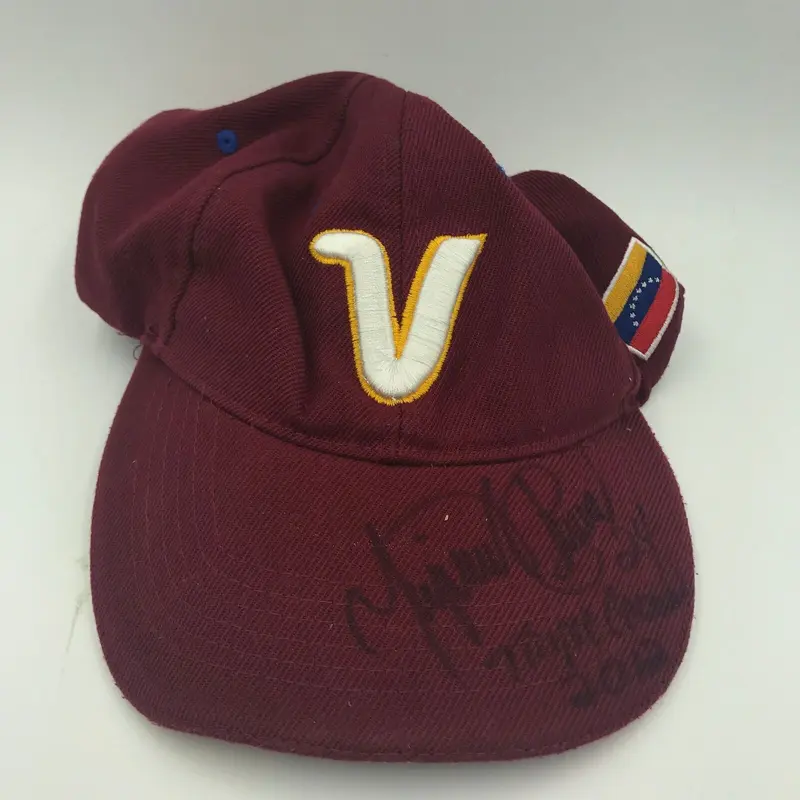 Rare Miguel Cabrera "Triple Crown 2012" WBC Team Venezuela Signed Hat PSA DNA