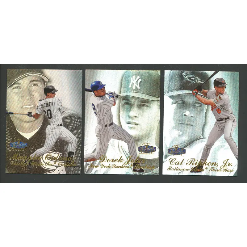 1998 Fleer Flair Baseball Complete Row 3 Set