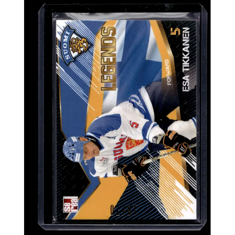 2016 Sereal Team Finland Legends - Esa Tikkanen #FIN-LGD-010 /70