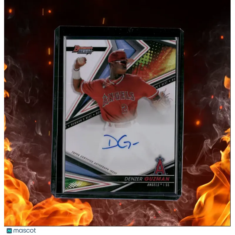 2022 Bowman's Best Denzer Guzman Best of 2022 Refractor Auto #B22-DG