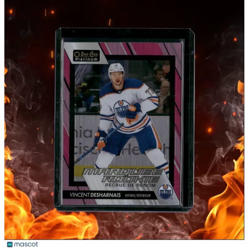2023-24 O-Pee-Chee Platinum Vincent Desharnais Matte Pink Rookie #263