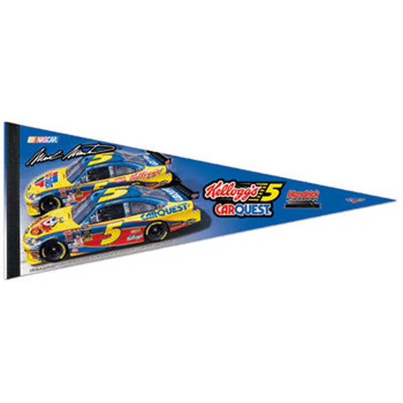 Mark Martin Kellogg's Carquest #5 (2009) NASCAR Action Premium Felt Pennant
