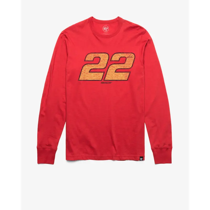 NASCAR JOEY LOGANO TEAM PENSKE DRIVER '47 FRANKLIN LONG SLEEVE TEE
