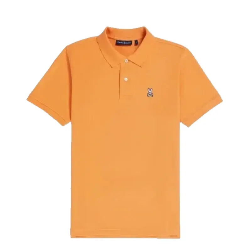 PSYCHO BUNNY POLO ORANGE PSYCHO BUNNY TEE KIDS B0K001Z1PC ORG