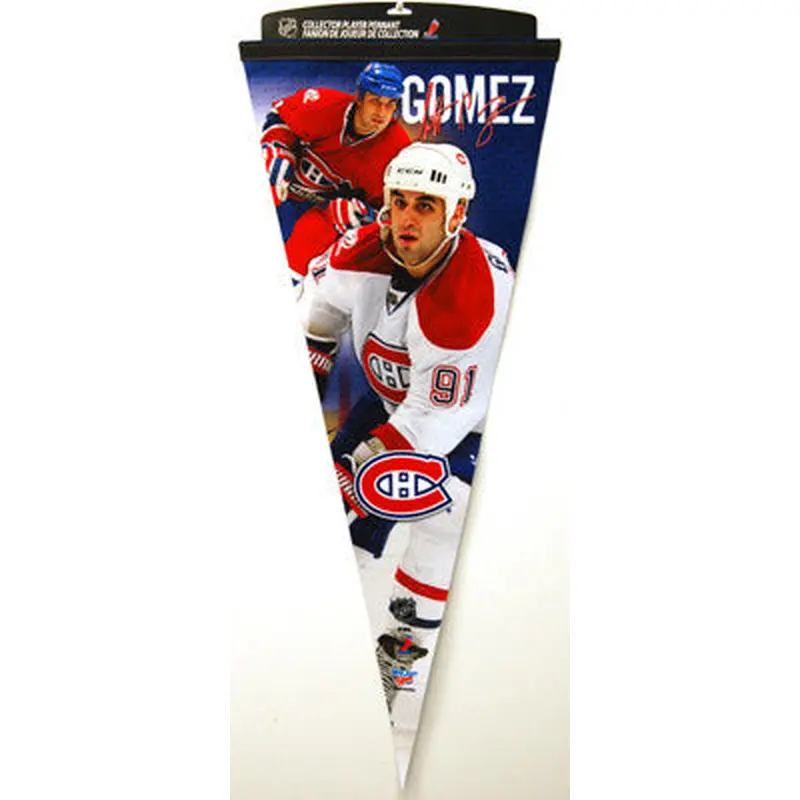Scott Gomez "Big-Time" EXTRA-LARGE Premium Felt Pennant
