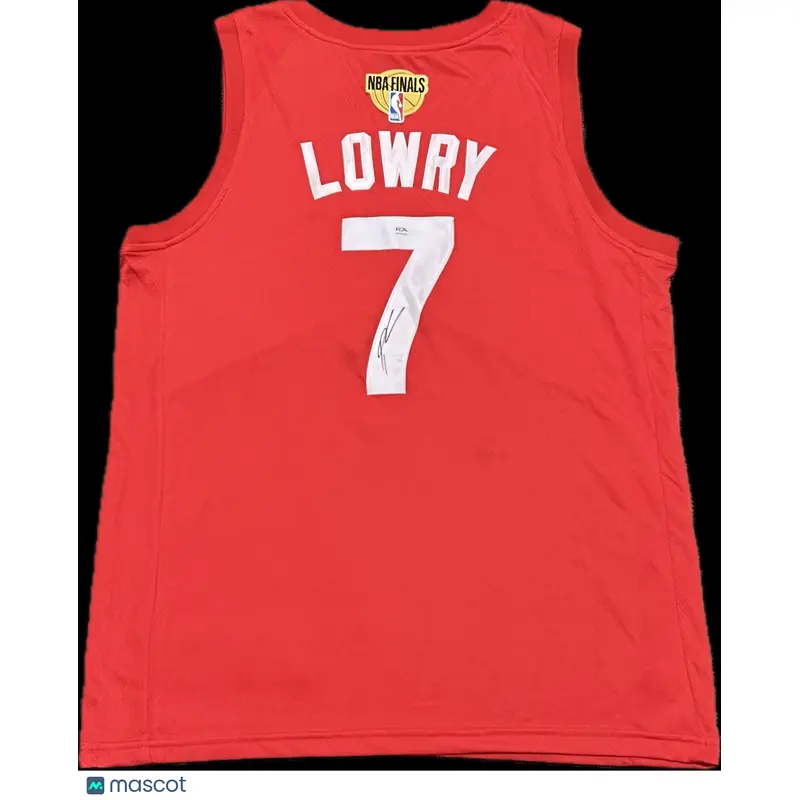 Kyle Lowry Signed Jersey PSA Toronto Raptors Autographed