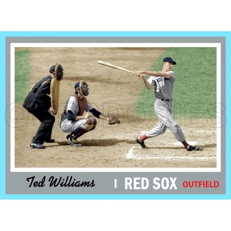 Ted Williams 1970 Topps Custom Card - 4578