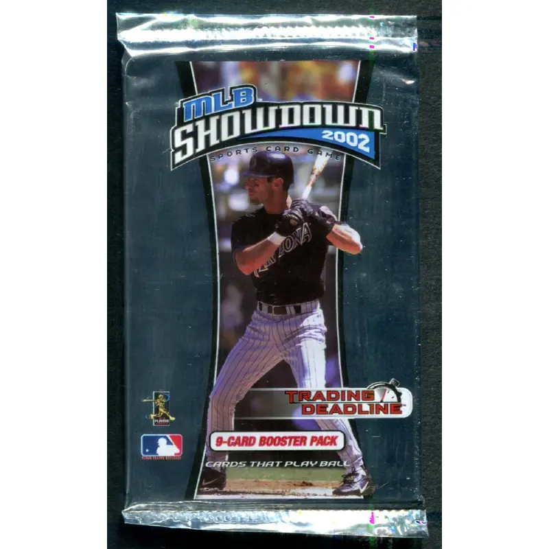 2002 WOTC MLB Showdown Baseball Unopened Pack (9)