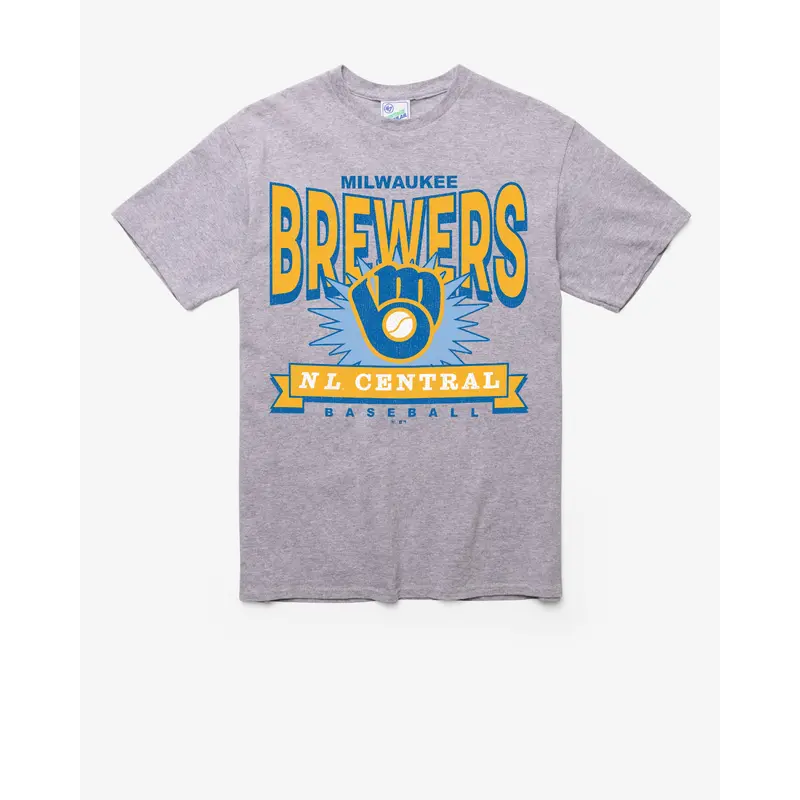 MILWAUKEE BREWERS COOPERSTOWN TWELVE SIX VINTAGE '47 TUBULAR TEE